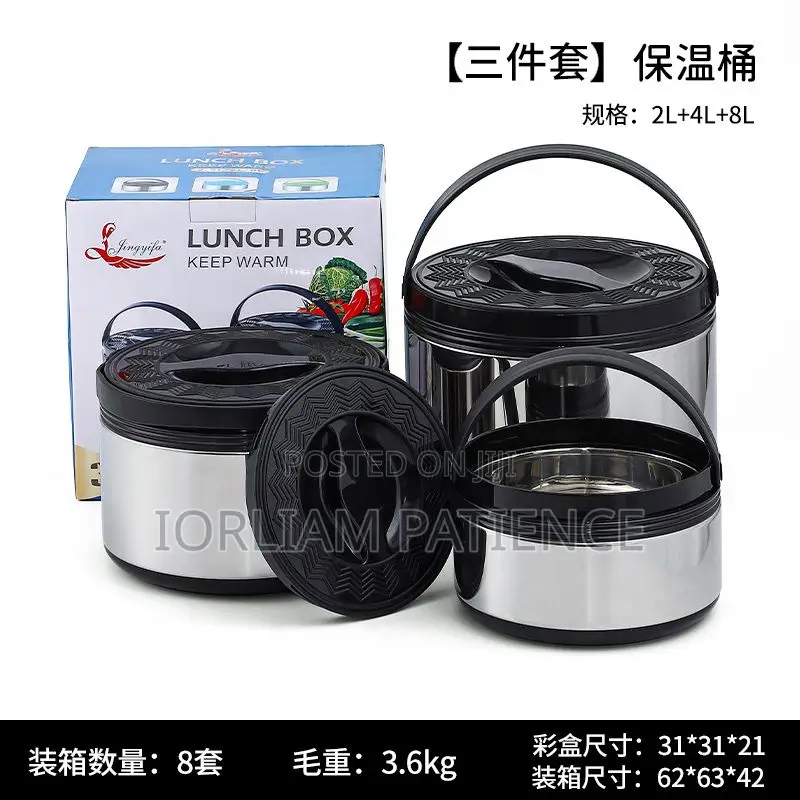 3pcs Set of Food Warmer