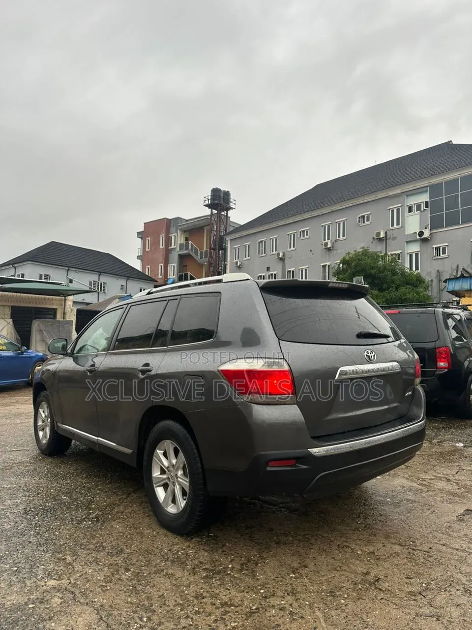 Toyota Highlander 2011 Gray