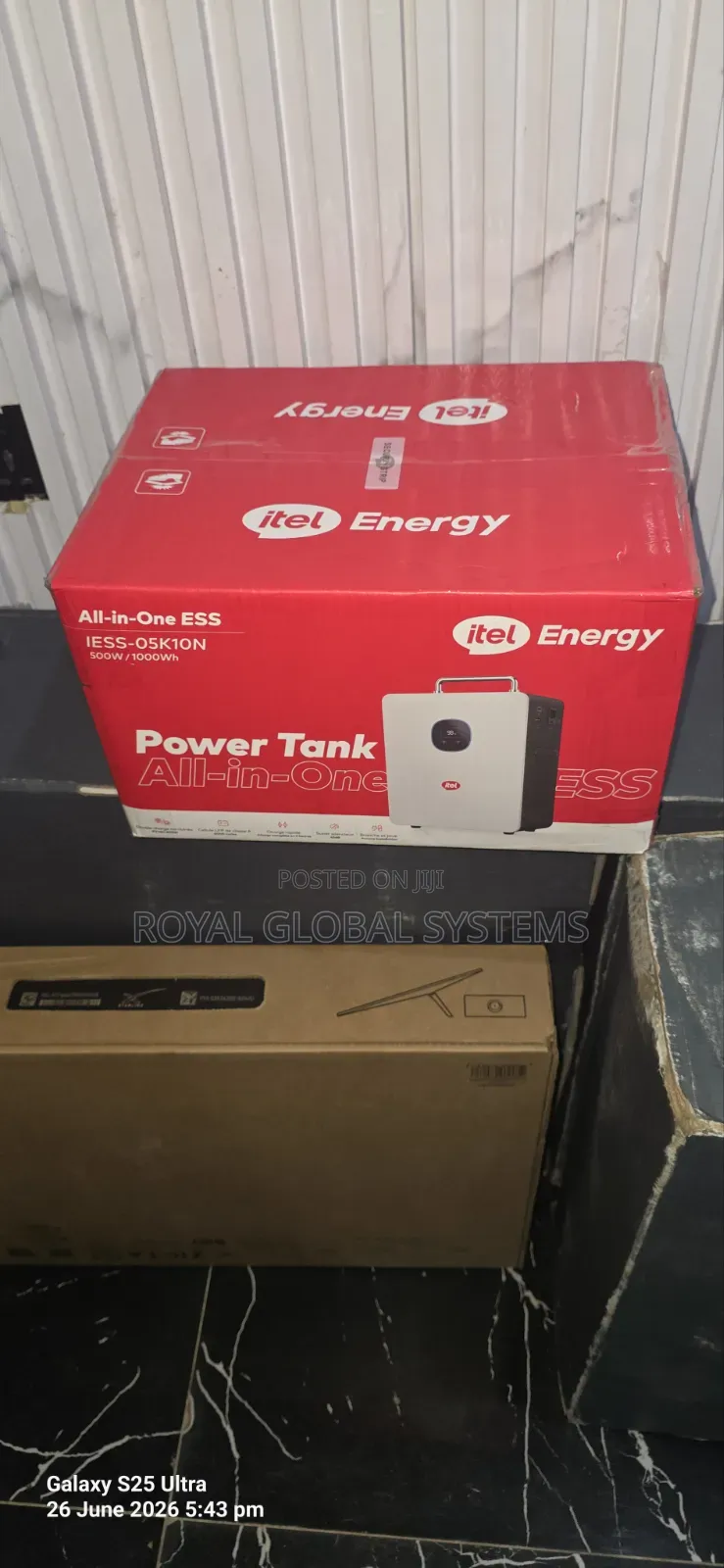 Itel 500/1000wh Power Tank
