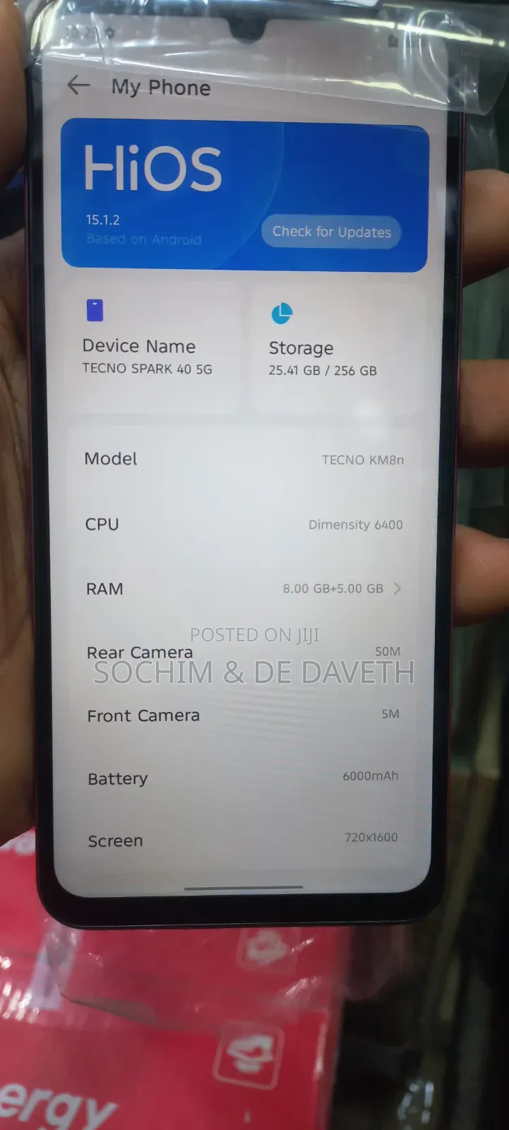 Tecno Spark 40 256 GB