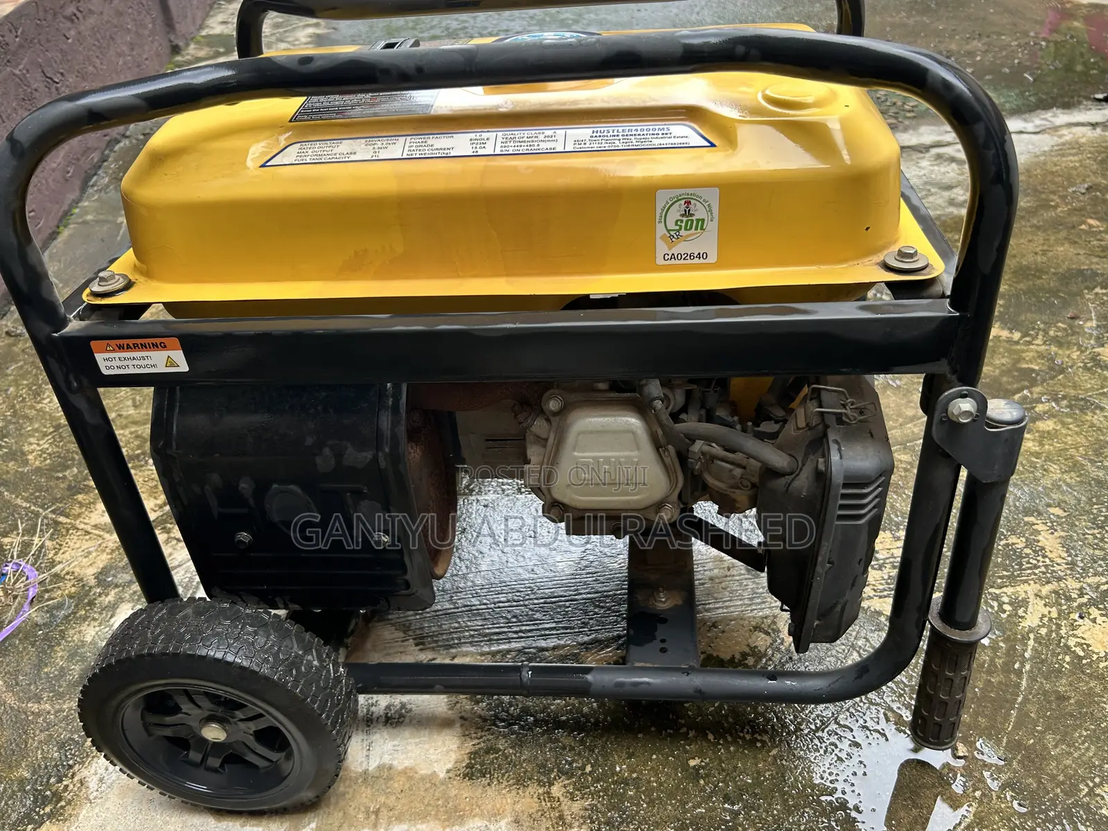 3.75kva Thermocool Generator