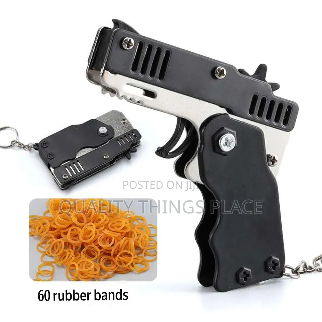 Mini Rubber Band Toy Gun