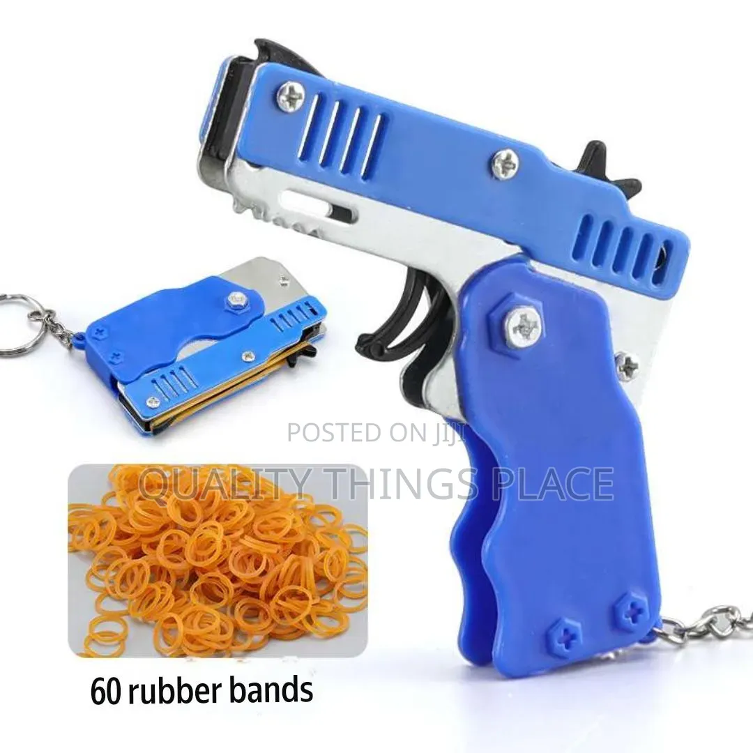Mini Rubber Band Toy Gun