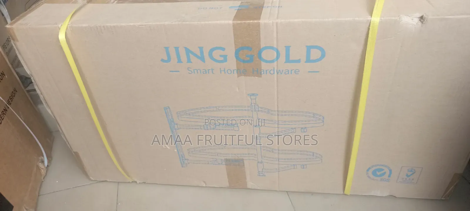 Jin Gold Cabinet Magica Corner