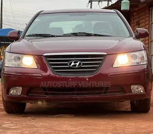 Hyundai Sonata 2009 Red