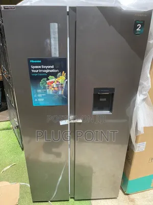 Hisense Large Capacity 529l Side-by-Side Refrigerator