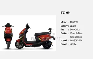New Motorcycle 2026 Red
