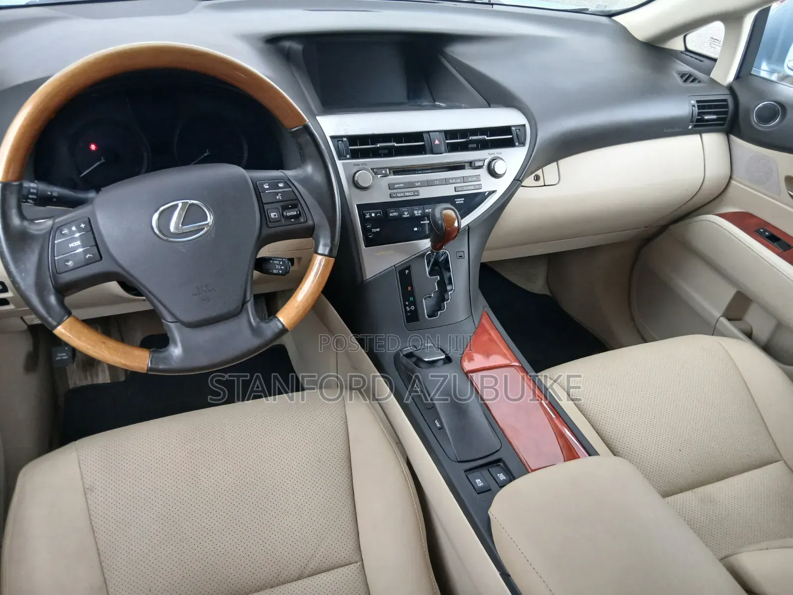 Lexus RX 2010 Blue