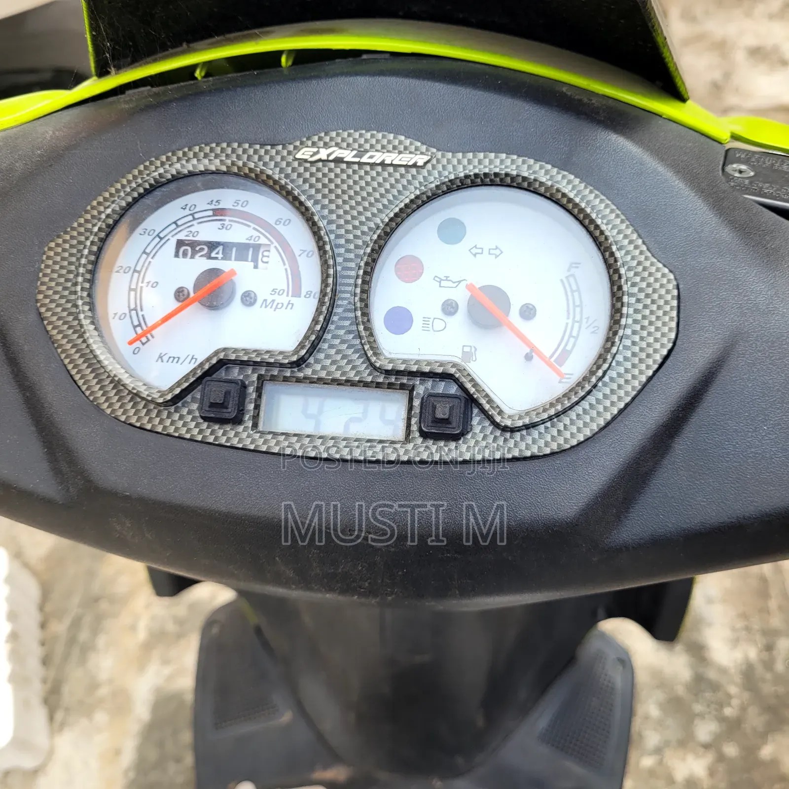 Motorcycle 2023 Green