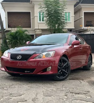 Lexus IS 2008 Burgundy