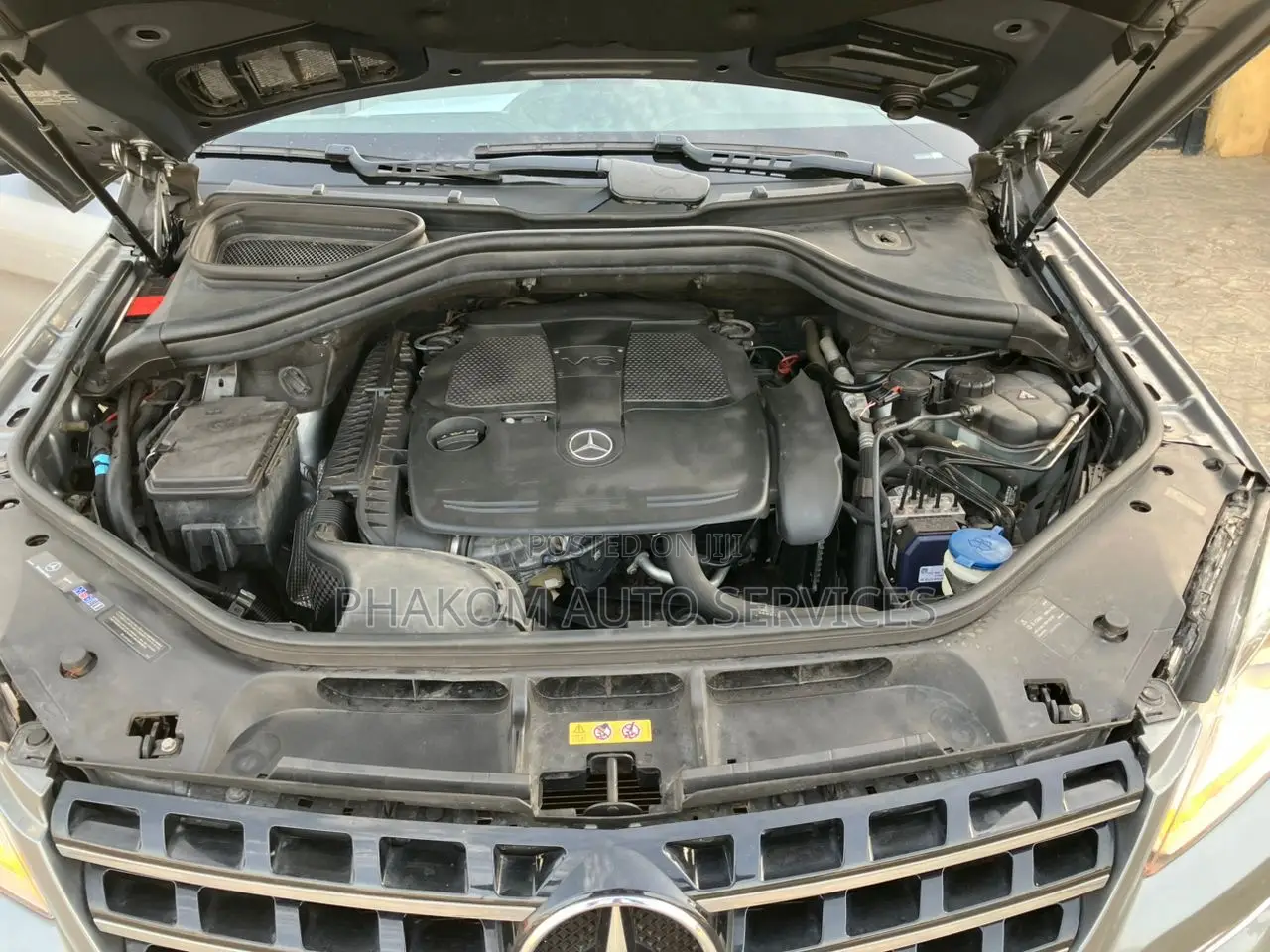 Mercedes-Benz M Class ML 350 4Matic 2013 Gray