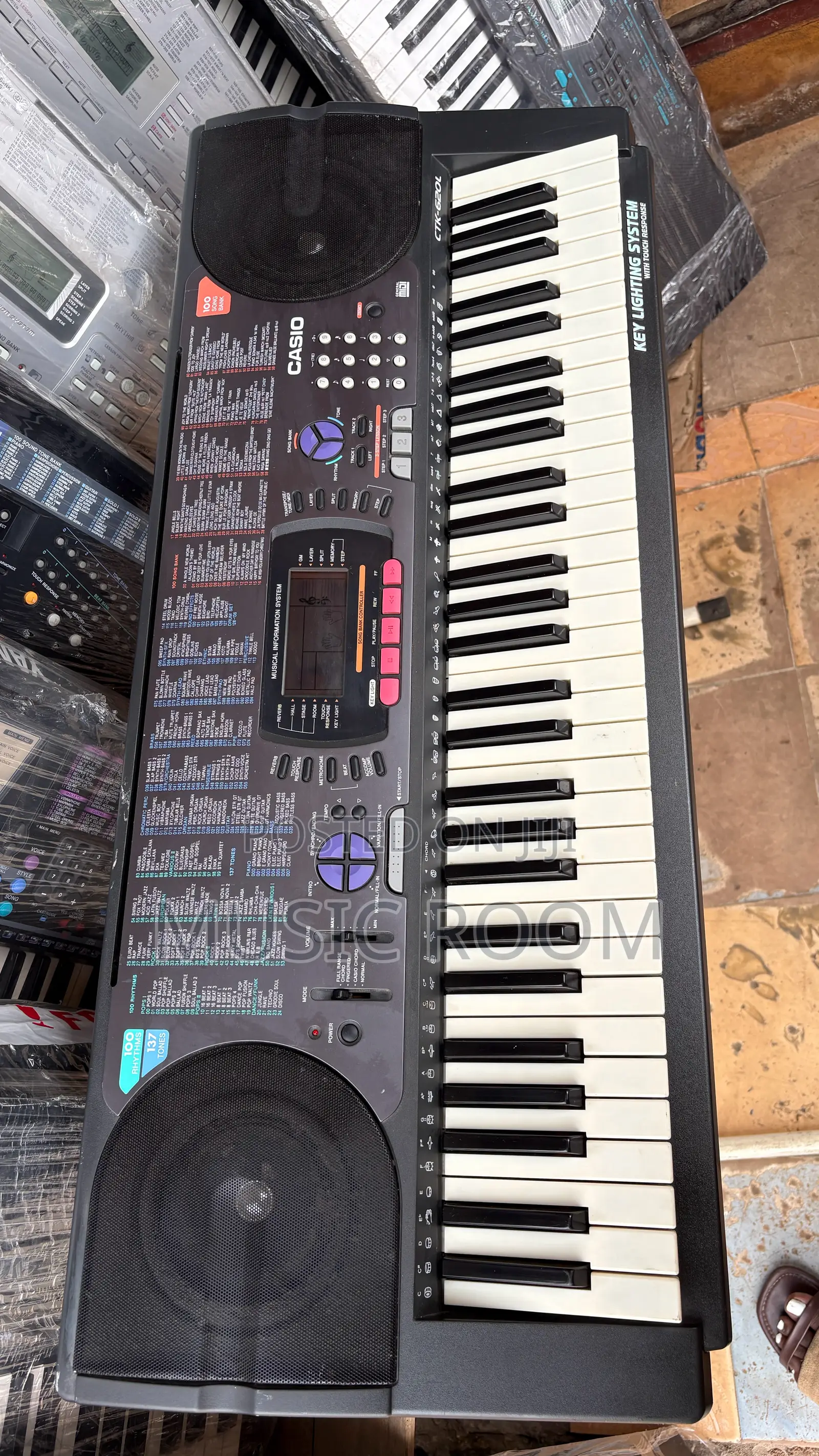 Standard 5octaves Casio Ctk620l With One Faulty Speaker