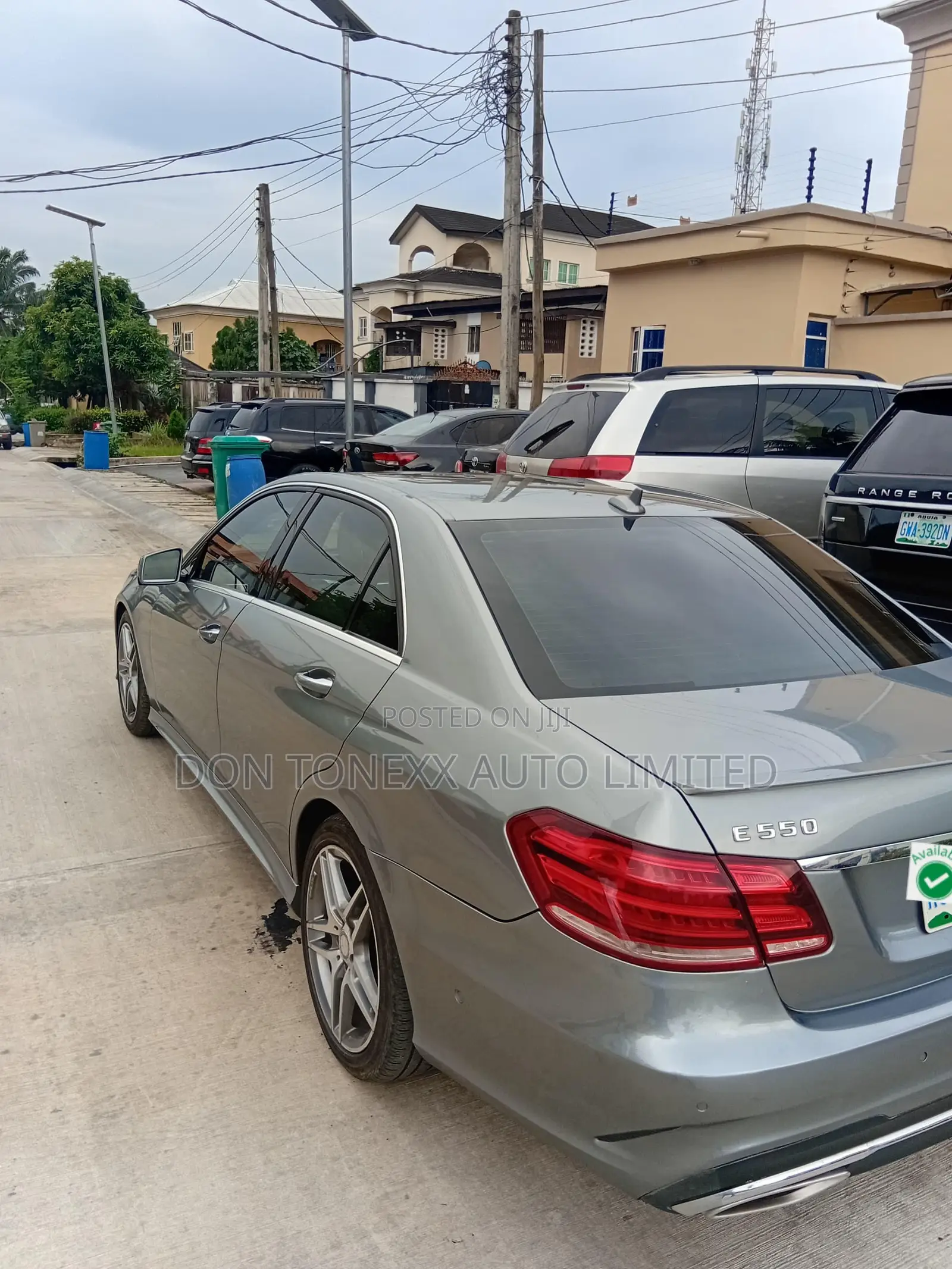 Mercedes-Benz E550 2015 Gray