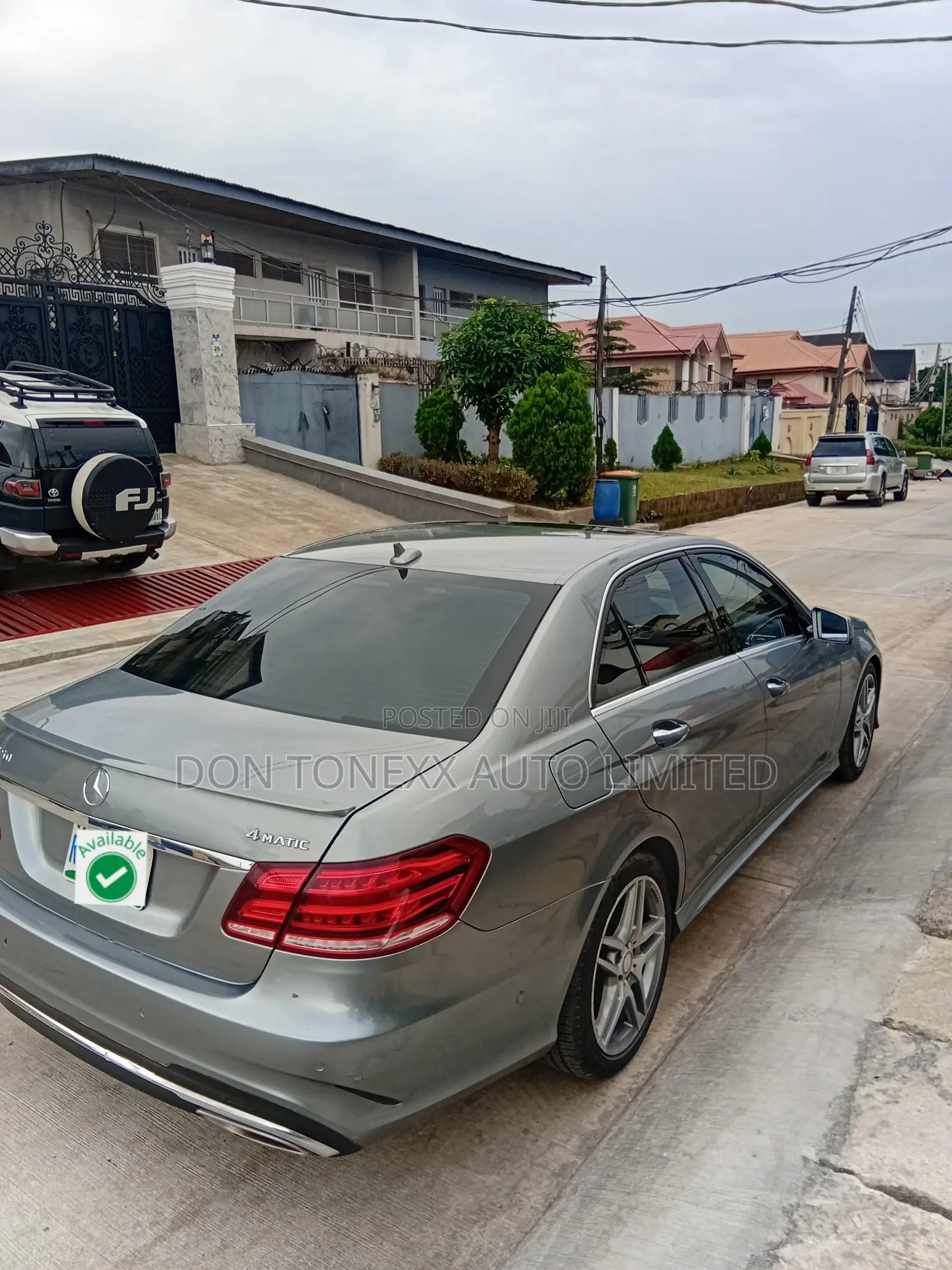 Mercedes-Benz E550 2015 Gray