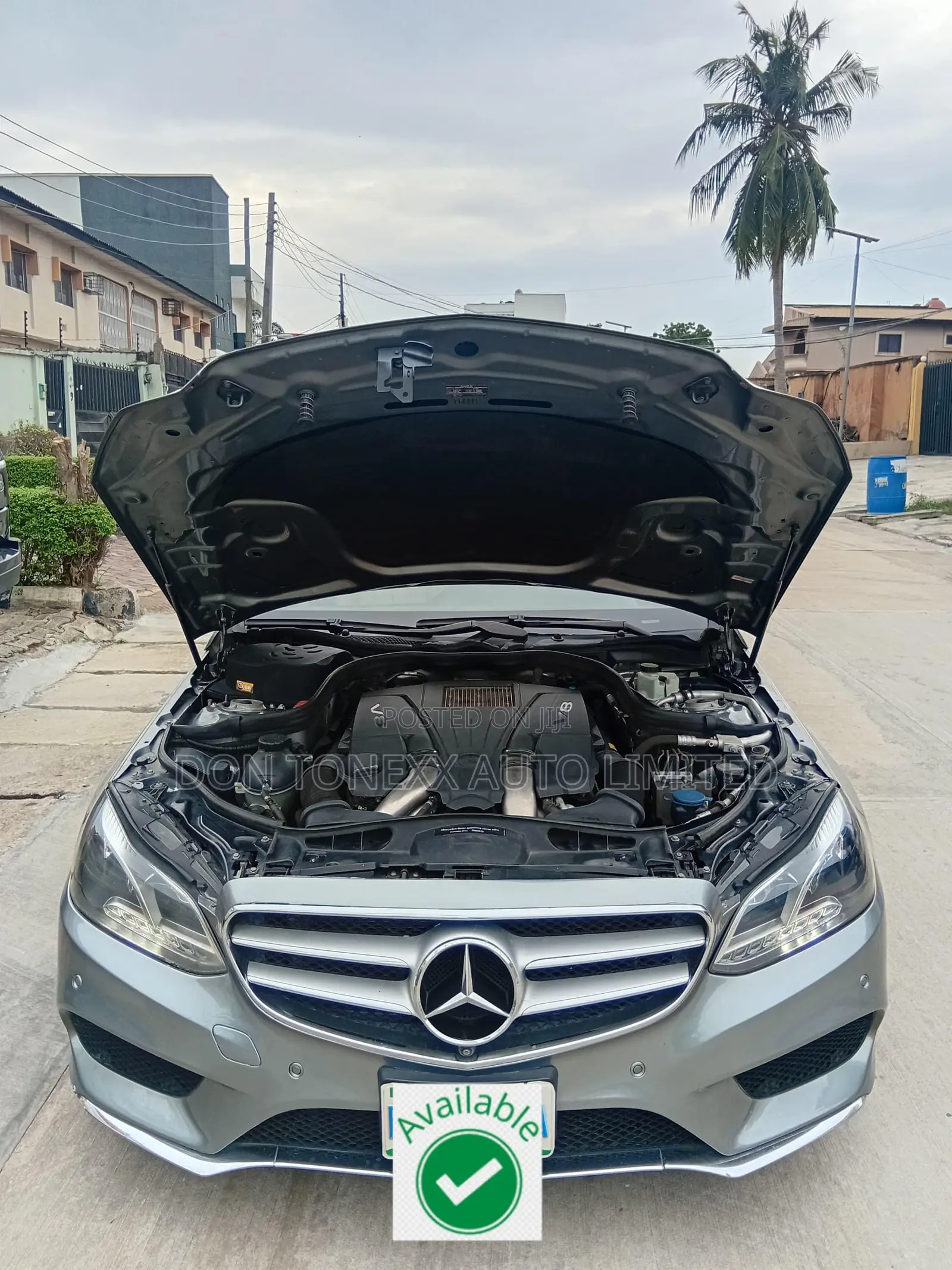 Mercedes-Benz E550 2015 Gray