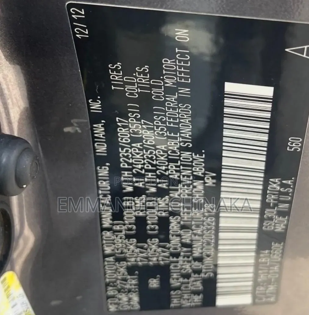 Toyota Sienna 2013 Beige