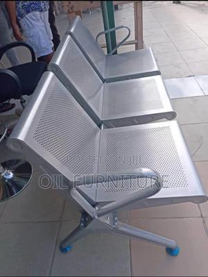 Brand New 3-Seater Metal Waiting Room Chairs / Airport Bench