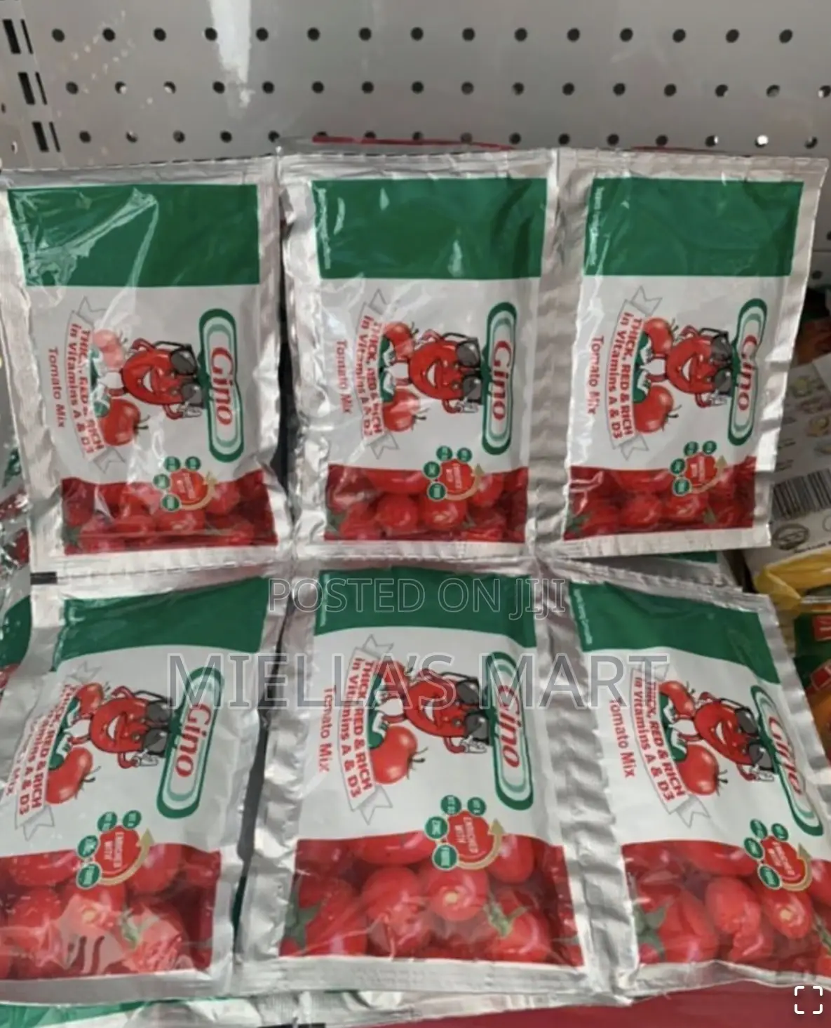 Sachets Tomato Paste