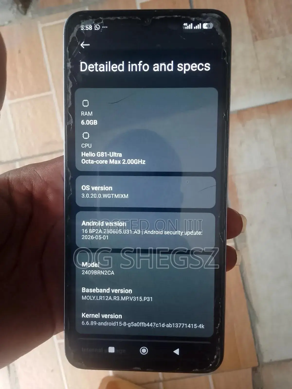 Xiaomi Redmi 14C 128 GB White