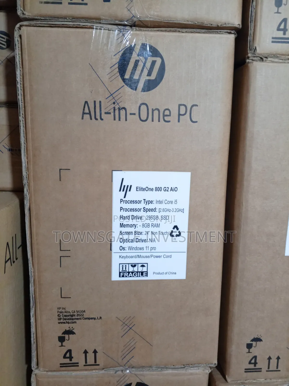 New Desktop Computer HP EliteOne 800 8GB Intel Core i5 SSD 256GB