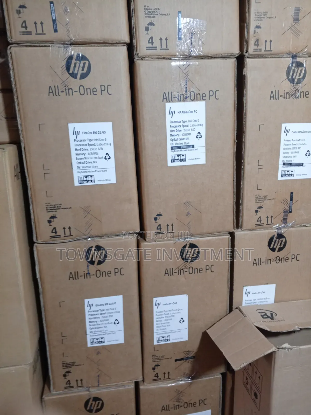 New Desktop Computer HP EliteOne 800 8GB Intel Core i5 SSD 256GB
