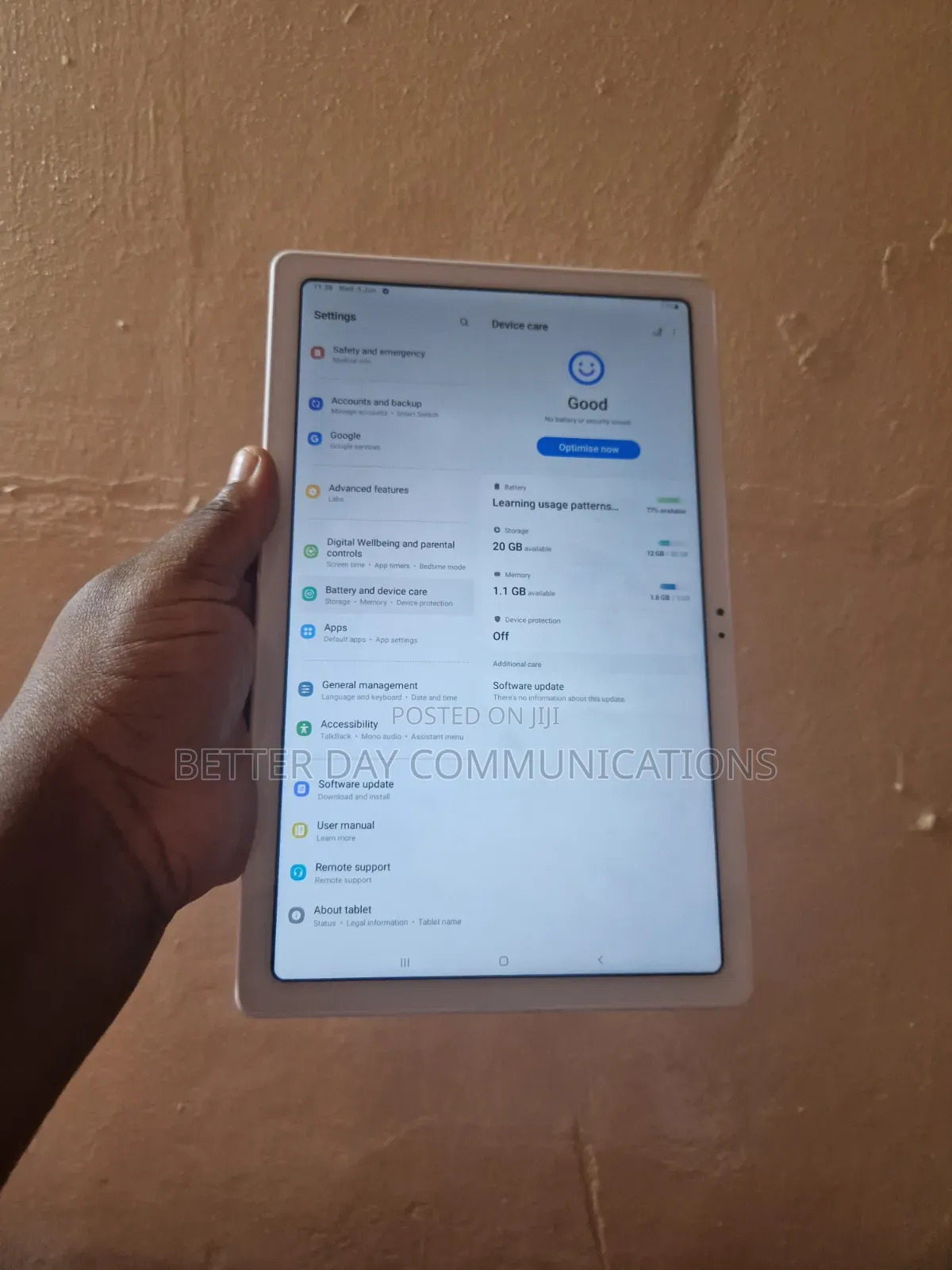 Samsung Galaxy Tab A7 Wi-Fi 32 GB Silver