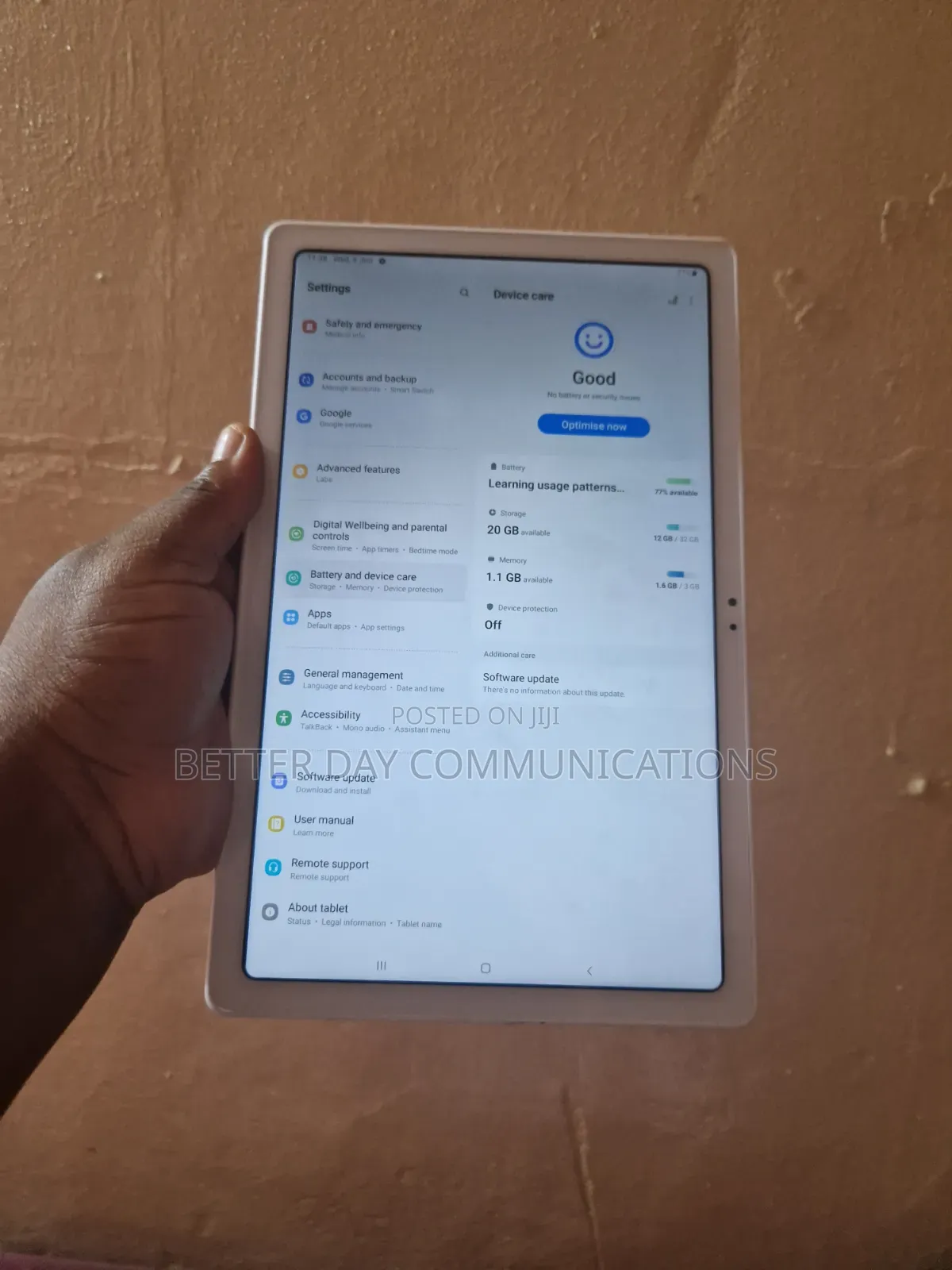 Samsung Galaxy Tab A7 Wi-Fi 32 GB Silver