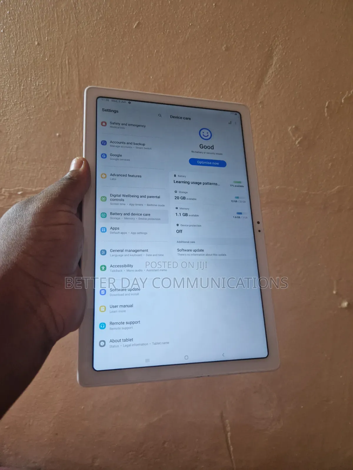 Samsung Galaxy Tab A7 Wi-Fi 32 GB Silver