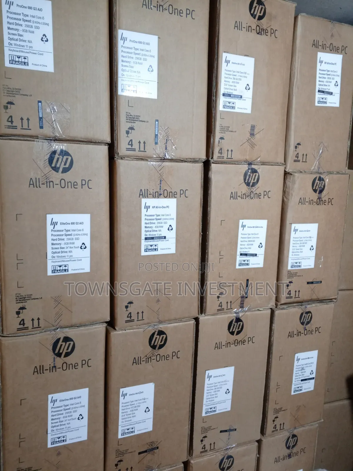 New Desktop Computer HP EliteOne 800 8GB Intel Core i5 SSD 256GB