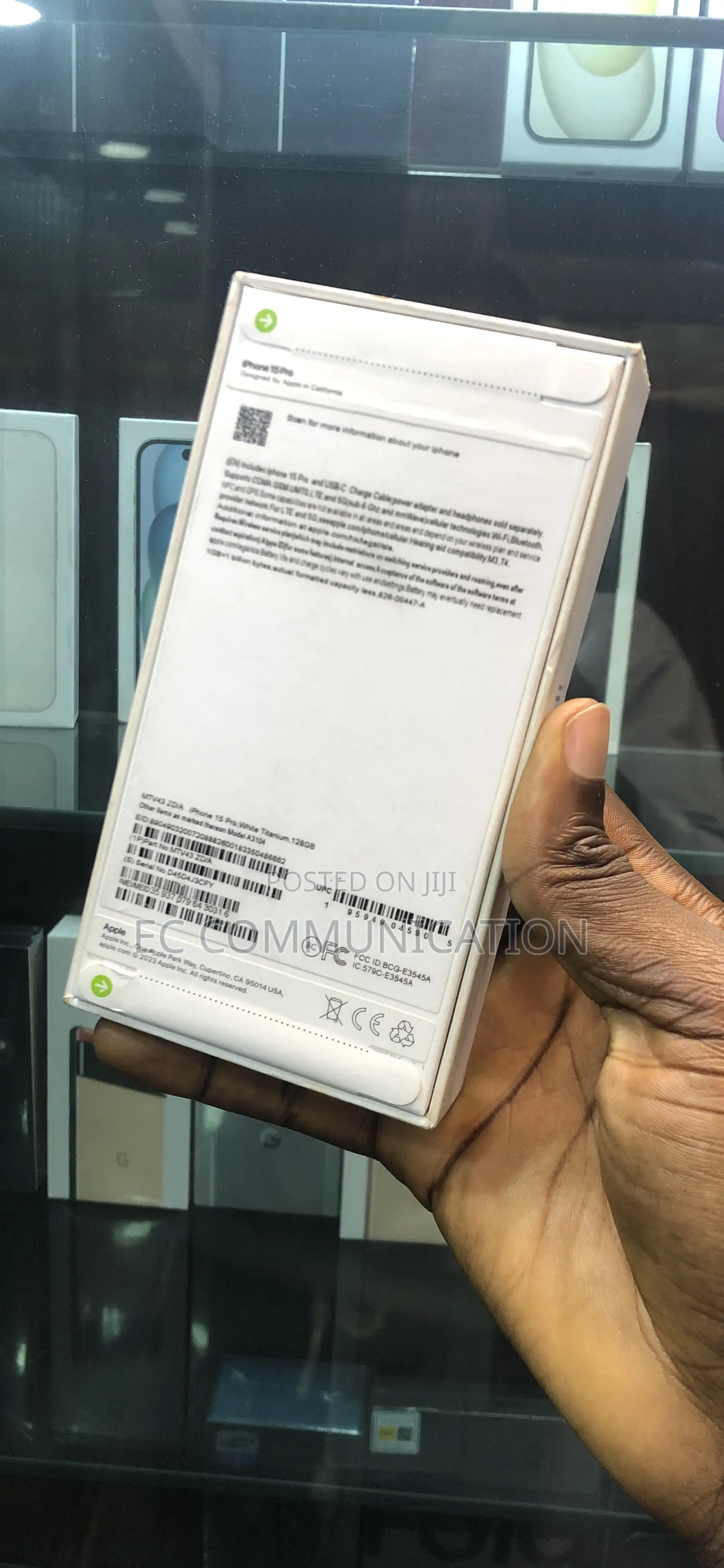 New Apple iPhone 15 Pro 128 GB White