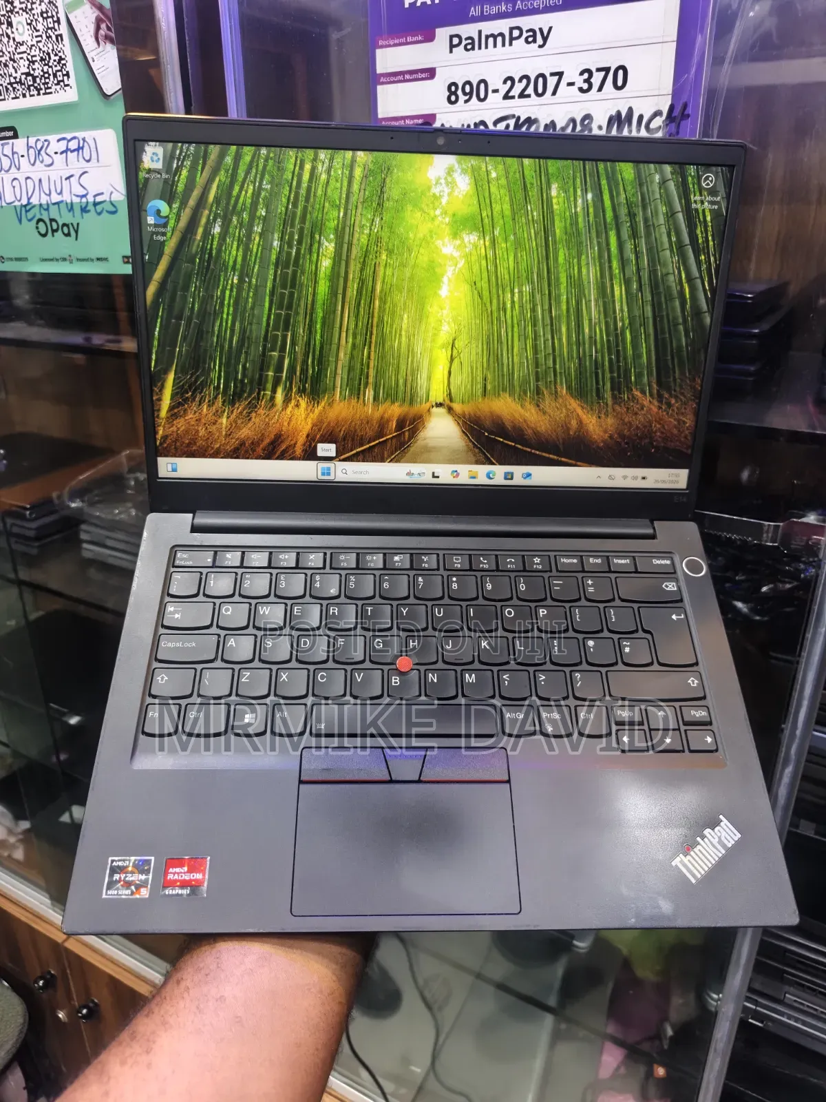 Laptop Lenovo ThinkPad E14 Gen 3 8GB AMD Ryzen 5 SSD 256GB