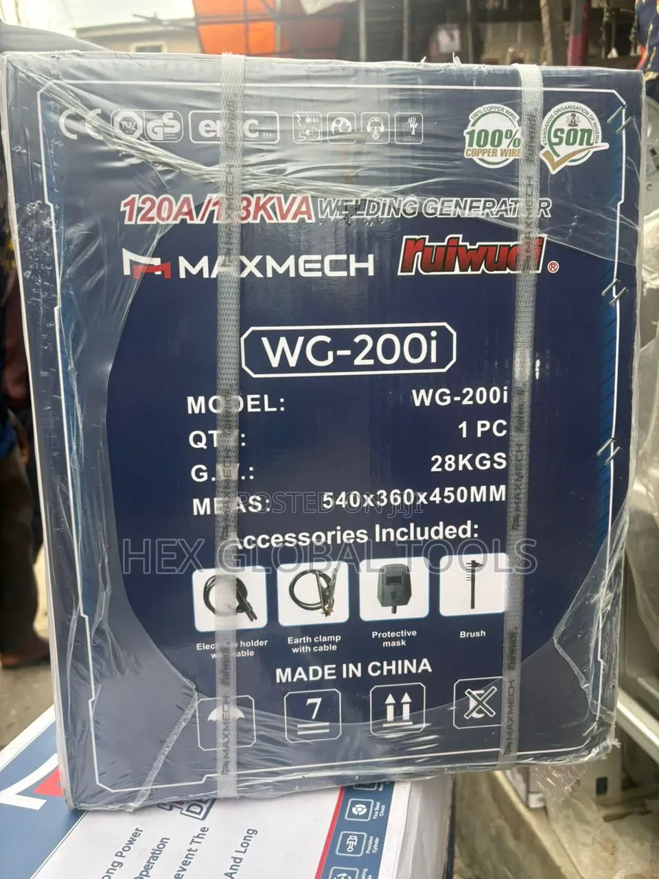 Wg200i Maxmech Welding Generator