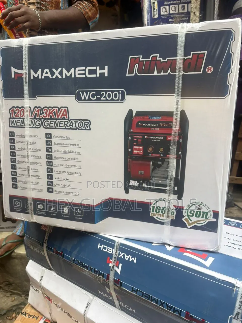 Wg200i Maxmech Welding Generator