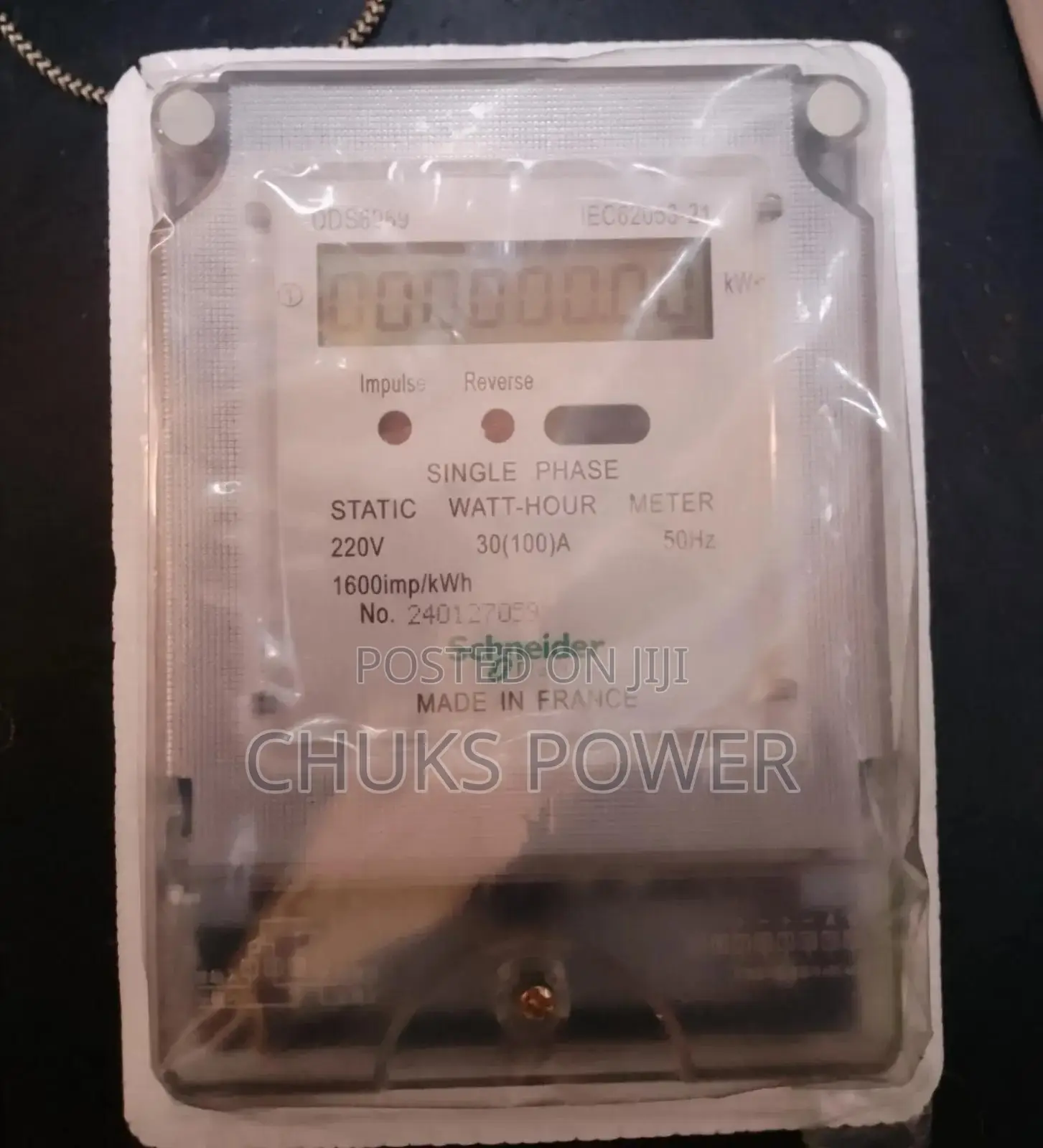 Single Phase Check Meter 100amps