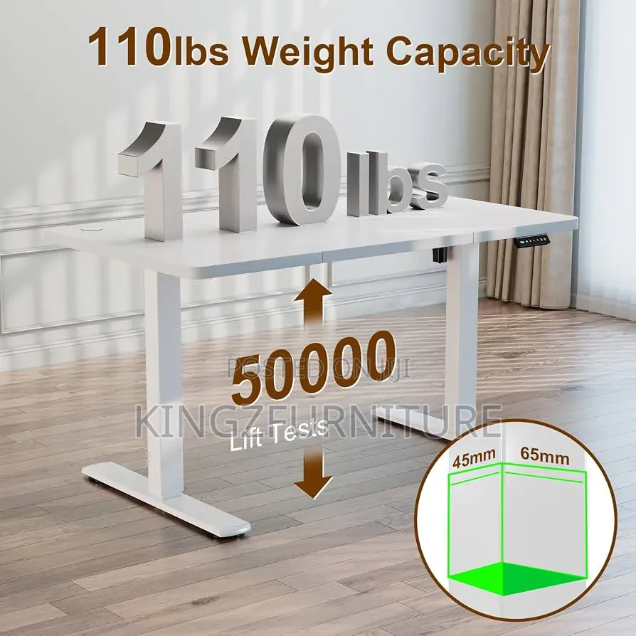 140 X 60 Cm Desk Height Adjustable