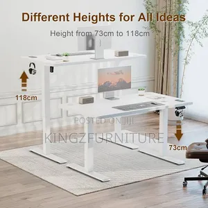 140 X 60 Cm Desk Height Adjustable