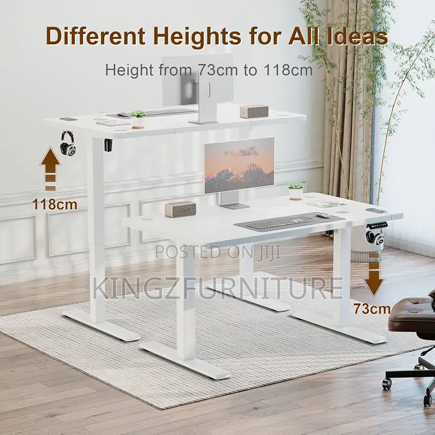 140 X 60 Cm Desk Height Adjustable