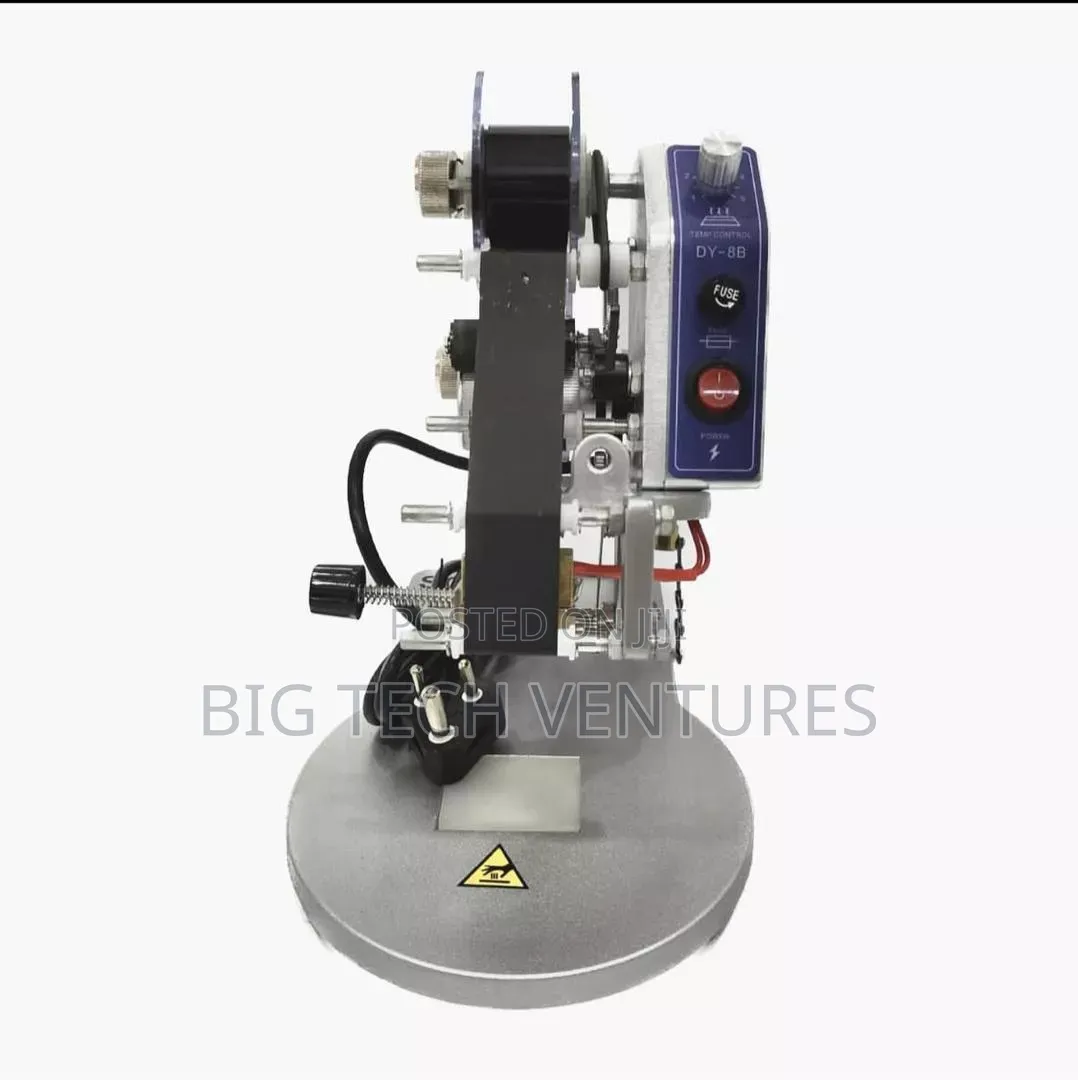 Dy-8b Manual Ribbon Coding Machine Featuring A Temperature Control Dia