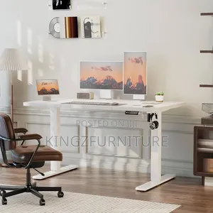 Rectangular Height Electric Desk 120x60 Cm