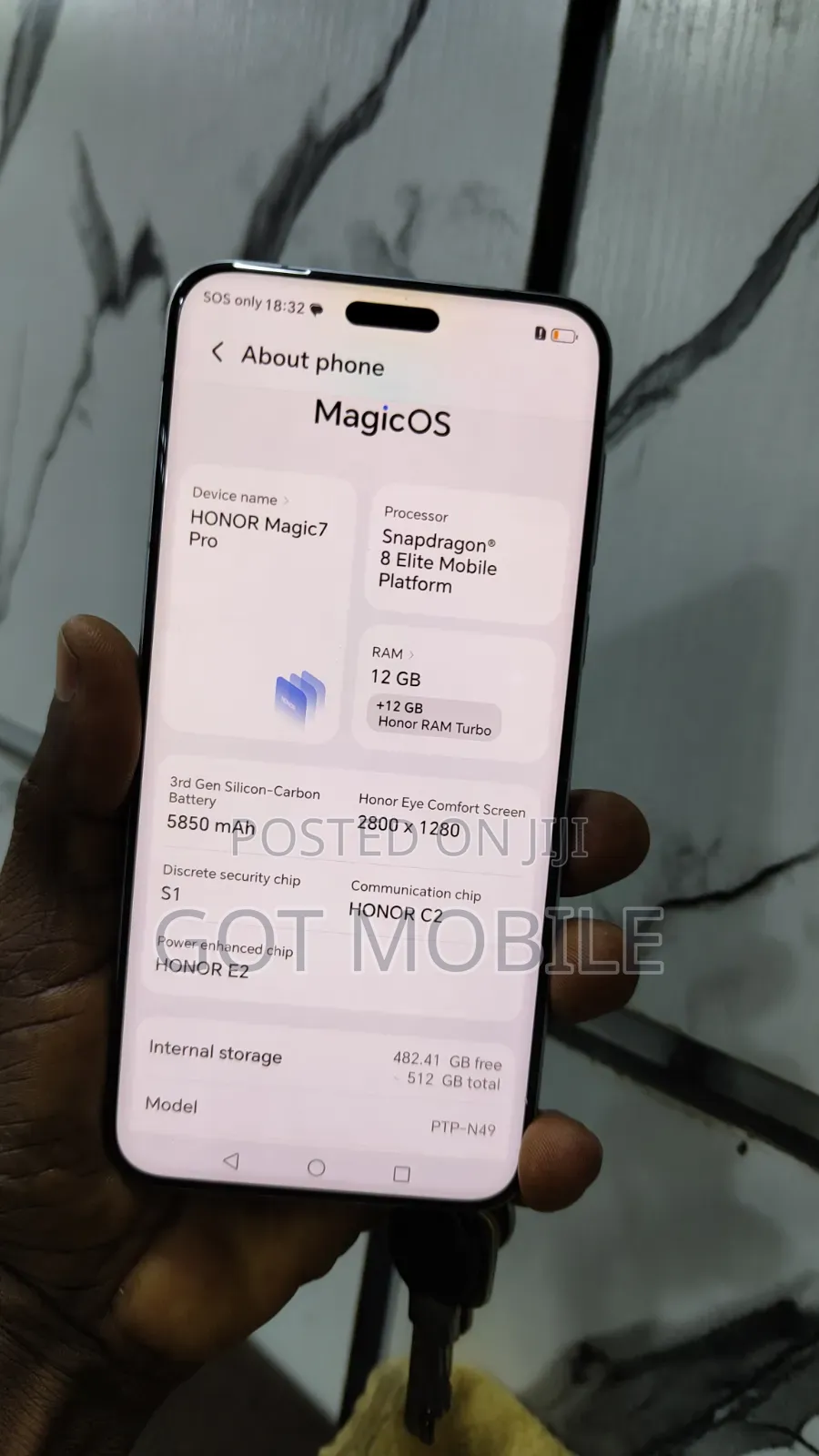 Honor Magic7 Pro 512 GB Silver