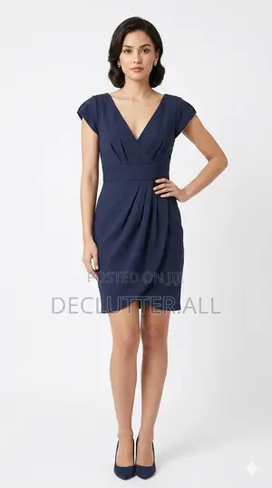 Blue Wrap Dress