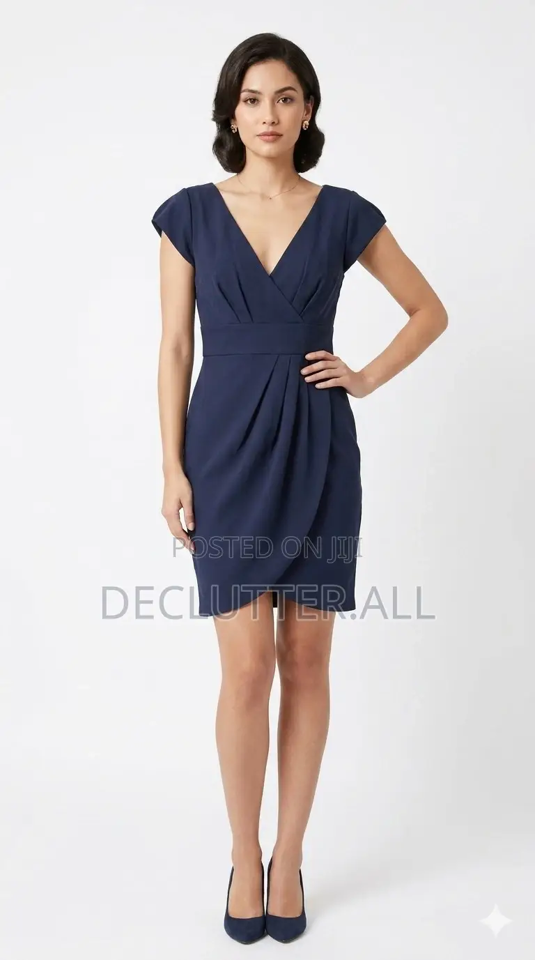 Blue Wrap Dress
