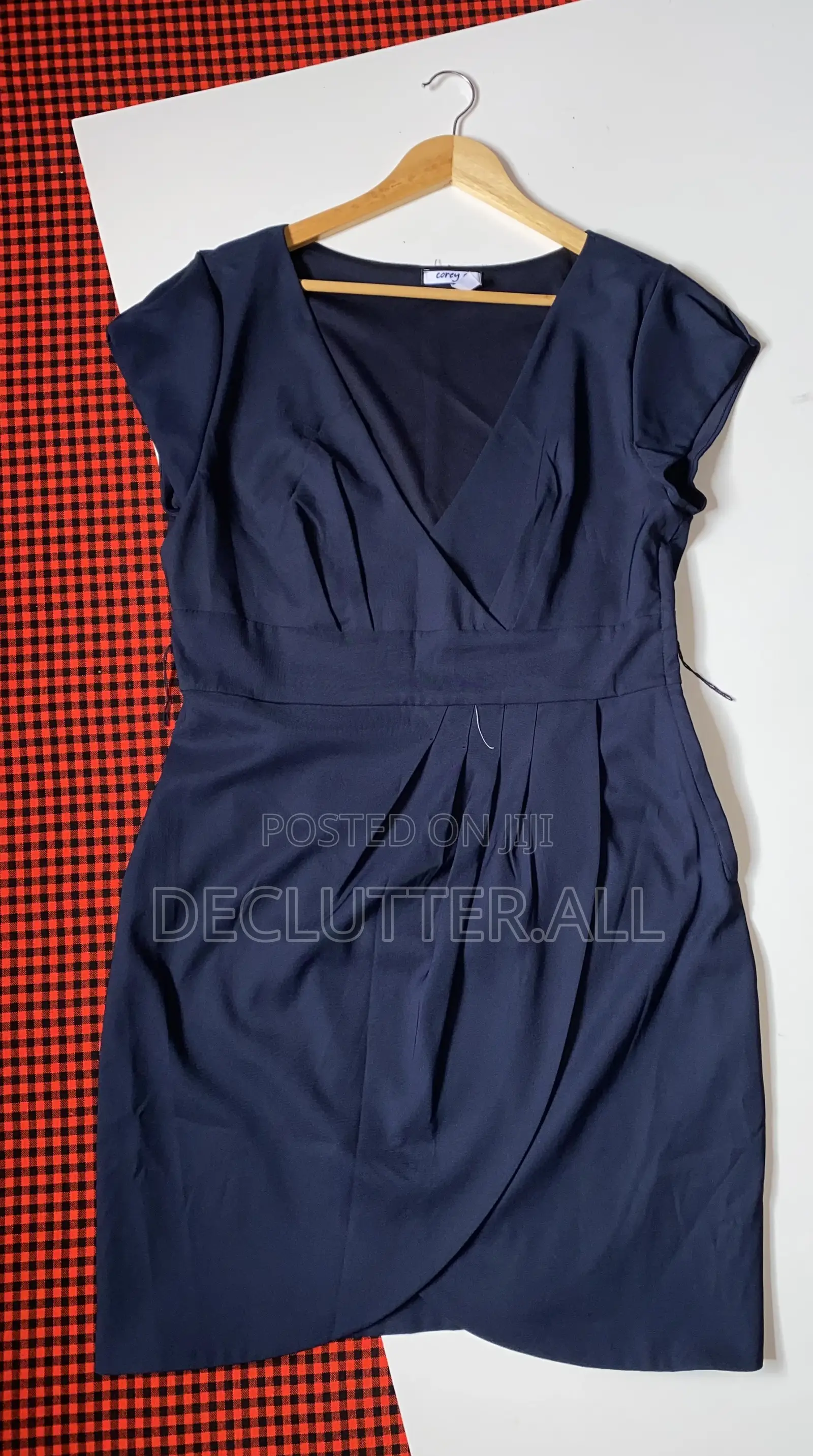 Blue Wrap Dress