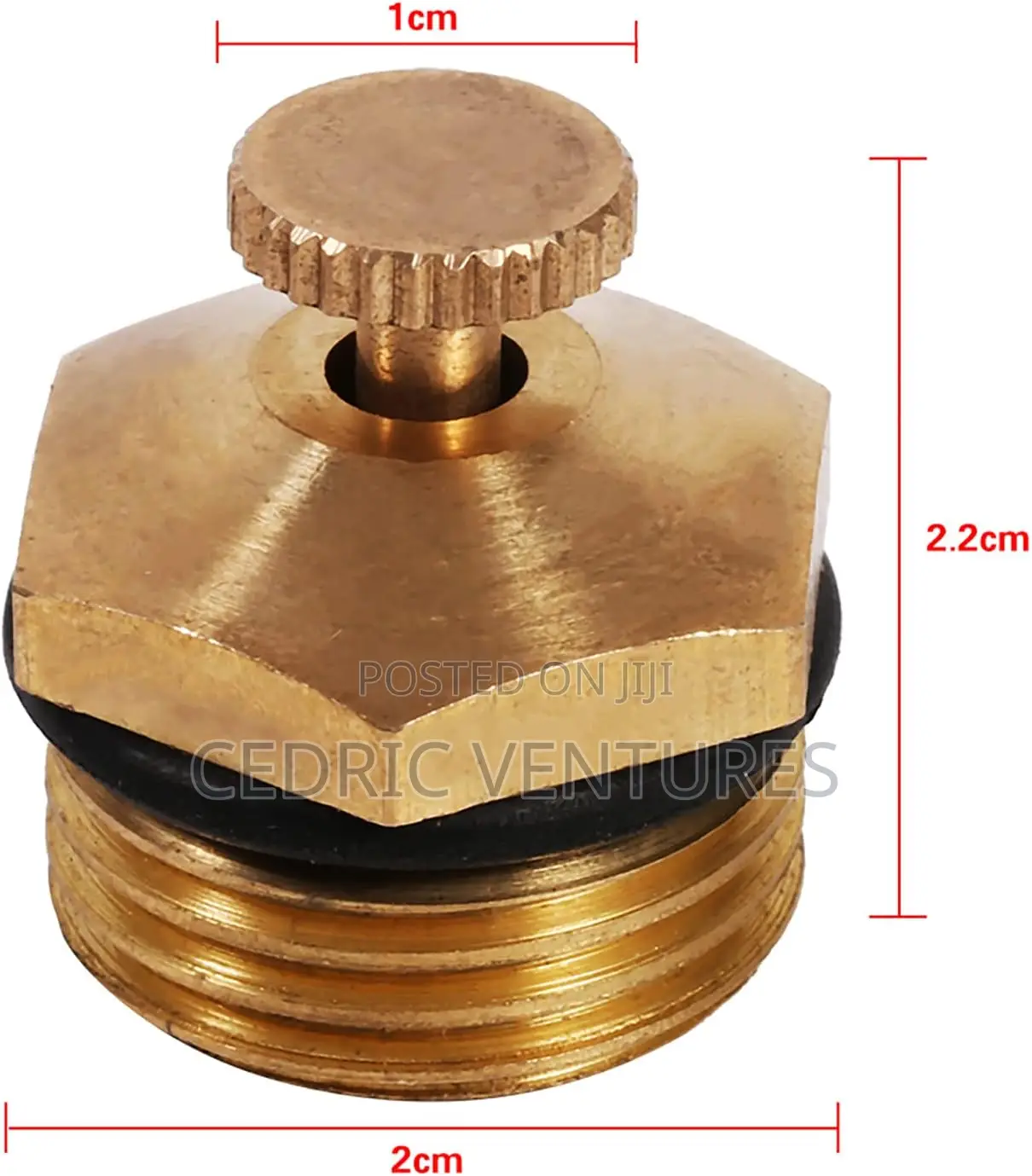 1/2" Brass Centrifugal Micro Mist Nozzles Adjustable