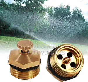 1/2" Brass Centrifugal Micro Mist Nozzles Adjustable