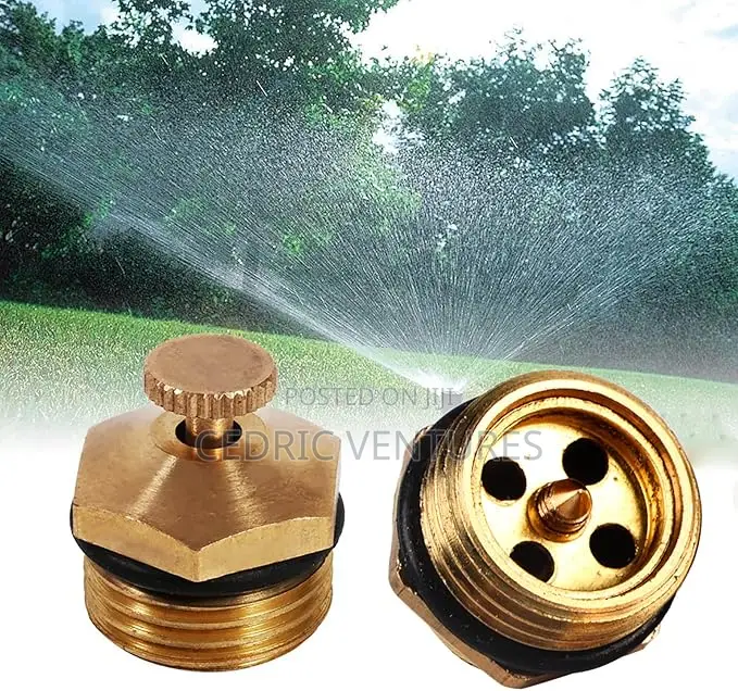 1/2" Brass Centrifugal Micro Mist Nozzles Adjustable