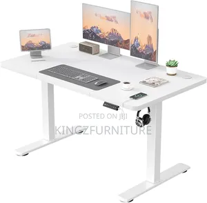 Ergonomic Sit Stand Desks 120 X 60 Cm, White