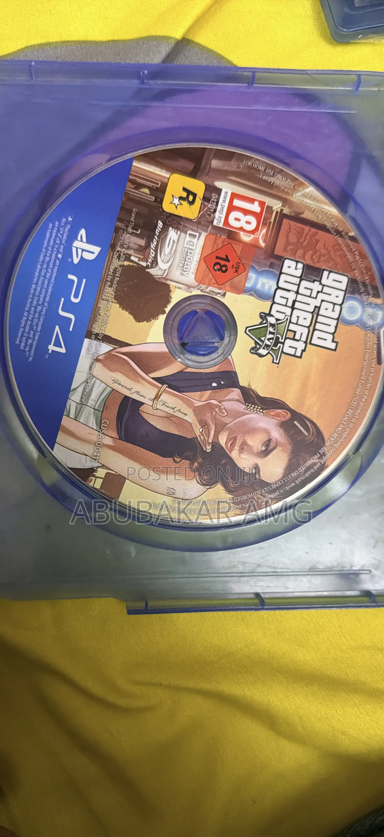 Used Gtav for Ps4 and Ps5