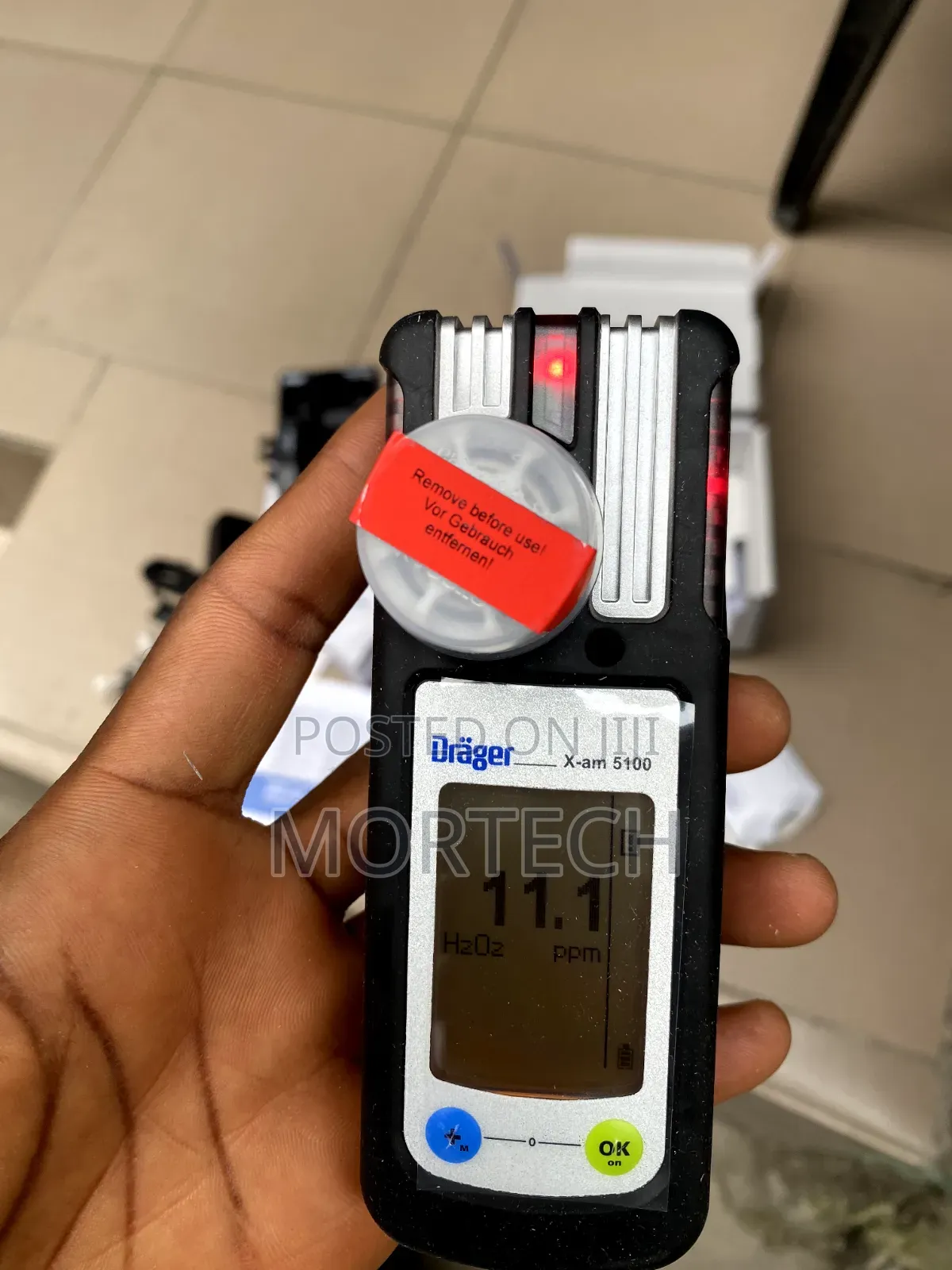 Drager 5100 Gas Detector H202