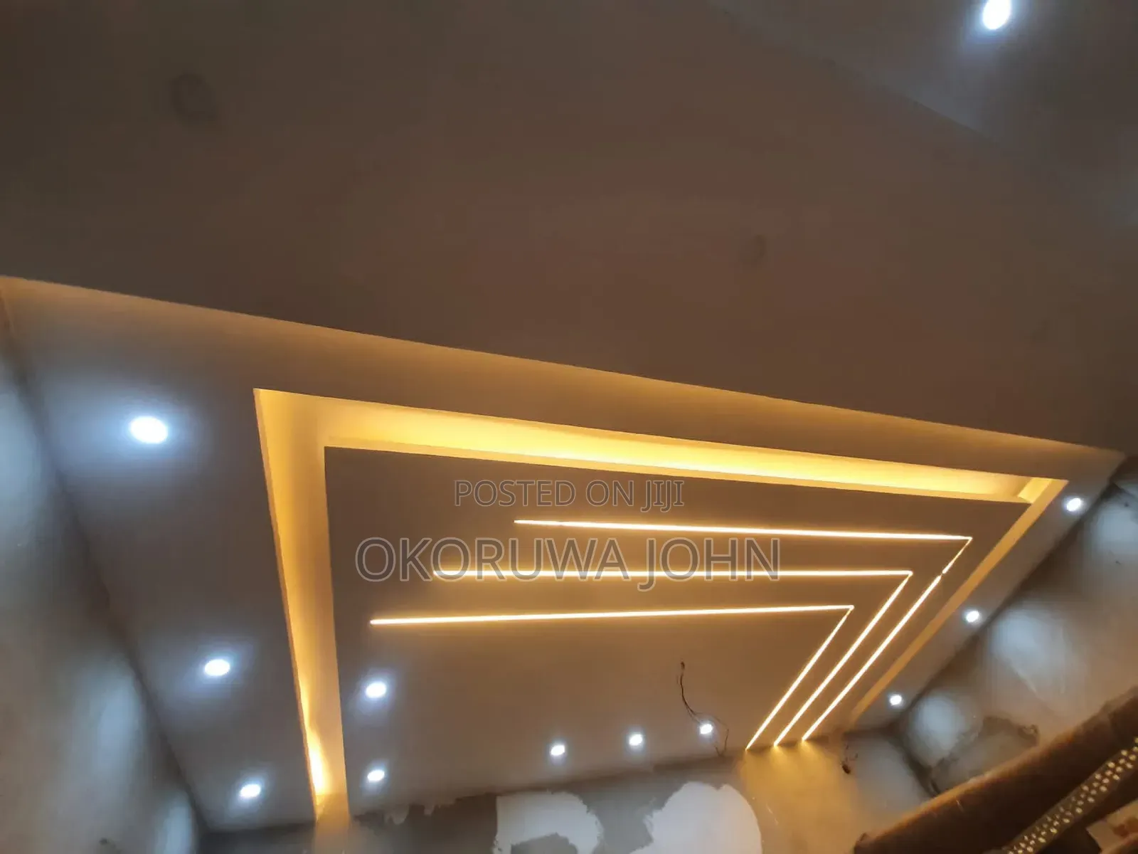Gypsum Board Ceiling Installation L Framework (Tracks, Studs,Ceiling